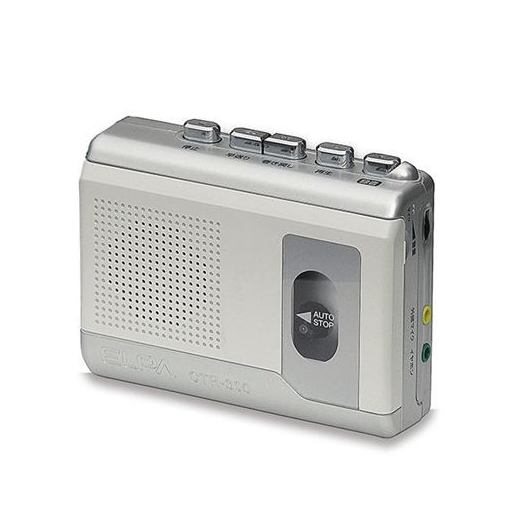 【楽天市場】朝日電器 エルパ(ELPA) カセットテープレコーダー