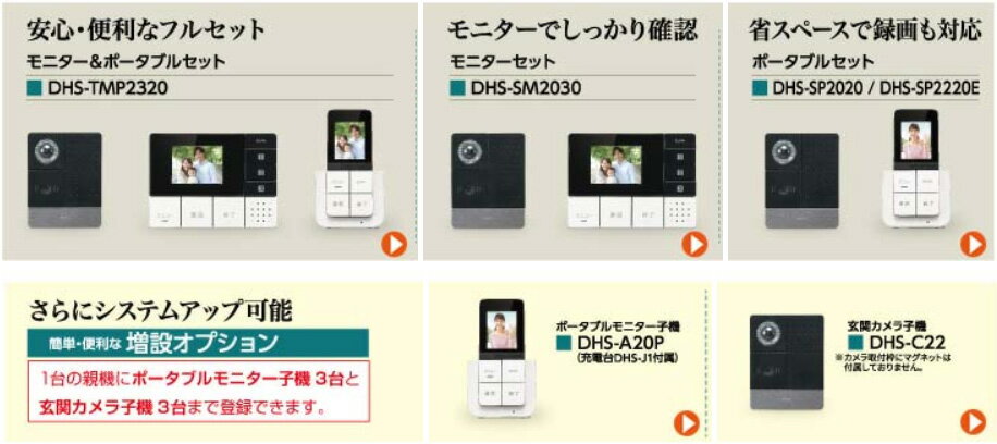 【楽天市場】朝日電器 エルパ(ELPA) DECT方式ワイヤレステレビドアホン ポータブルモニター子機 DHS-A20P(1コ入) | 価格