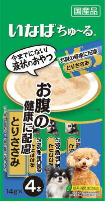 いなばちゅ～る お腹の健康に配慮 とりささみ 14g×4本