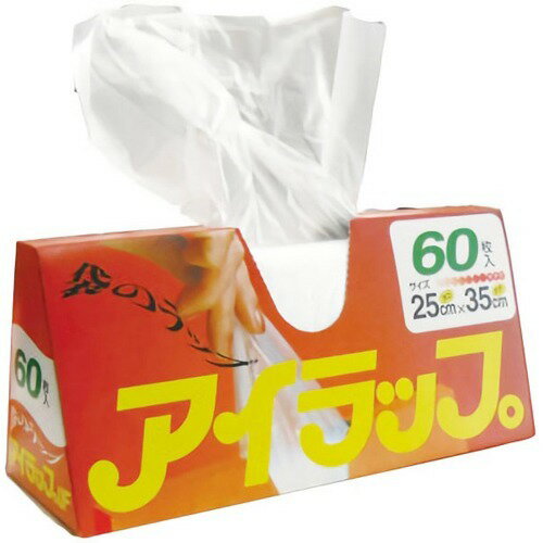 イワタニ アイラップ カテイヨウ 25X35 60マイ
