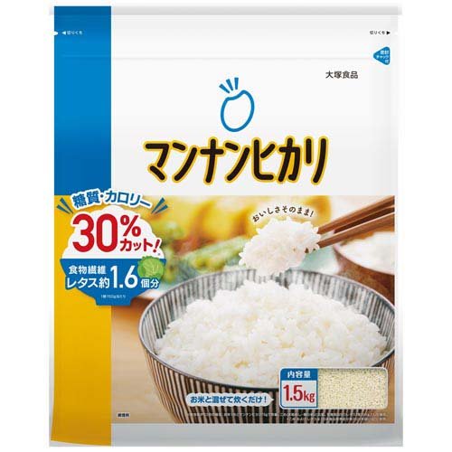 楽天市場】大塚食品 マンナンヒカリ通販用１５００ｇ | 価格比較 - 商品価格ナビ