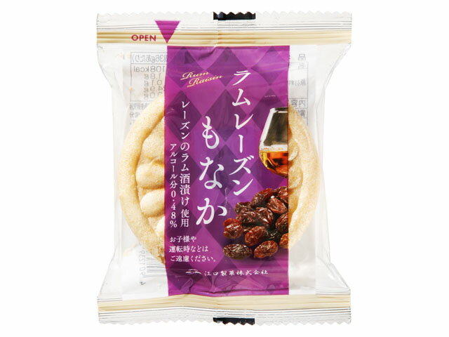 楽天市場】江口製菓 江口製菓 ラムレーズンもなか 36g | 価格