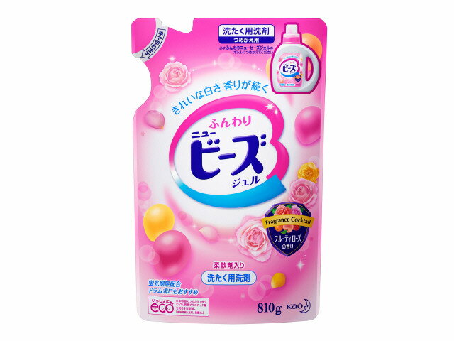 【楽天市場】花王 ふんわりニュービーズジェル つめかえ 810g | 価格比較 - 商品価格ナビ