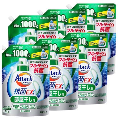 洗剤ギフト アタック3X 880g*1本 つめかえ用690g*6袋 キュキュット