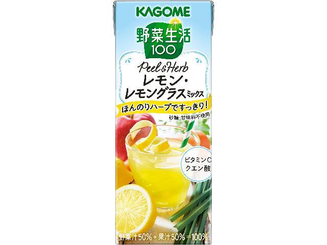 楽天市場 カゴメ カゴメ 野菜生活100 Peel Herb レモン レモングラスミックス 0ml 12本 価格比較 商品価格ナビ