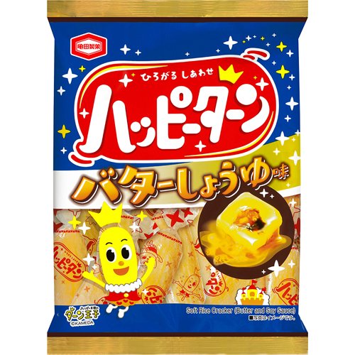 楽天市場】亀田製菓 ハッピーターン おいしさそのまま(95g) | 価格比較 ...
