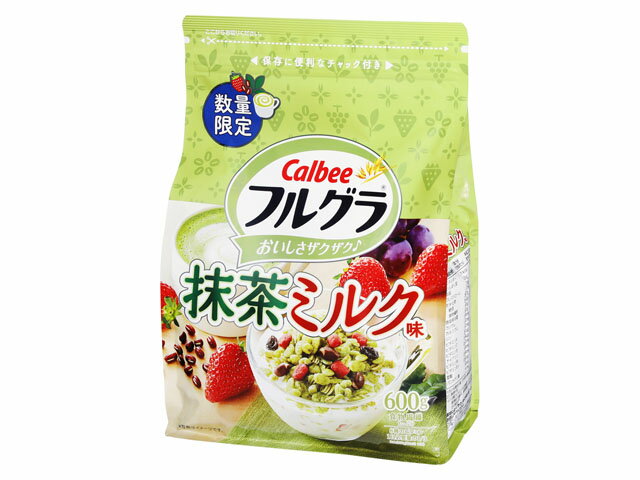 楽天市場】カルビー カルビー 600gフルグラ抹茶ミルク味