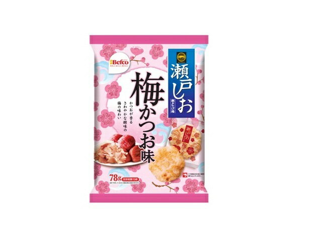 楽天市場】栗山米菓 栗山米菓 瀬戸しお 梅かつお味 78g | 価格比較