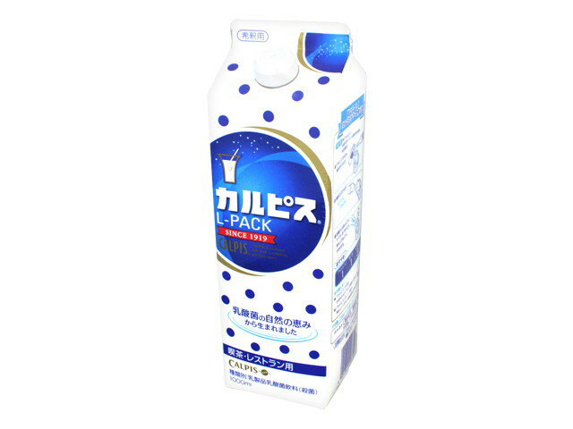 楽天市場】アサヒ飲料 アサヒ飲料 カルピスＬ-パック１Ｌ | 価格比較 - 商品価格ナビ