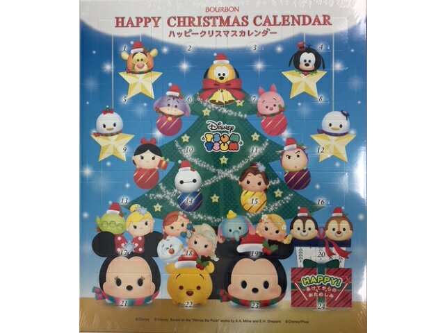 ツムツム　ディズニー　アドベントカレンダー　ツリー　ぬいぐるみ ツムツム ぬいぐるみ アドベントカレンダー【Disney Store公式