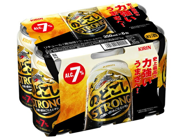 【楽天市場】麒麟麦酒 キリンビール NキリンのどごしSTRONG350ML6缶パック | 価格比較 - 商品価格ナビ