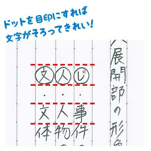 コクヨ キャンパスノート5冊パック ドット入りA罫 B5(1セット)
