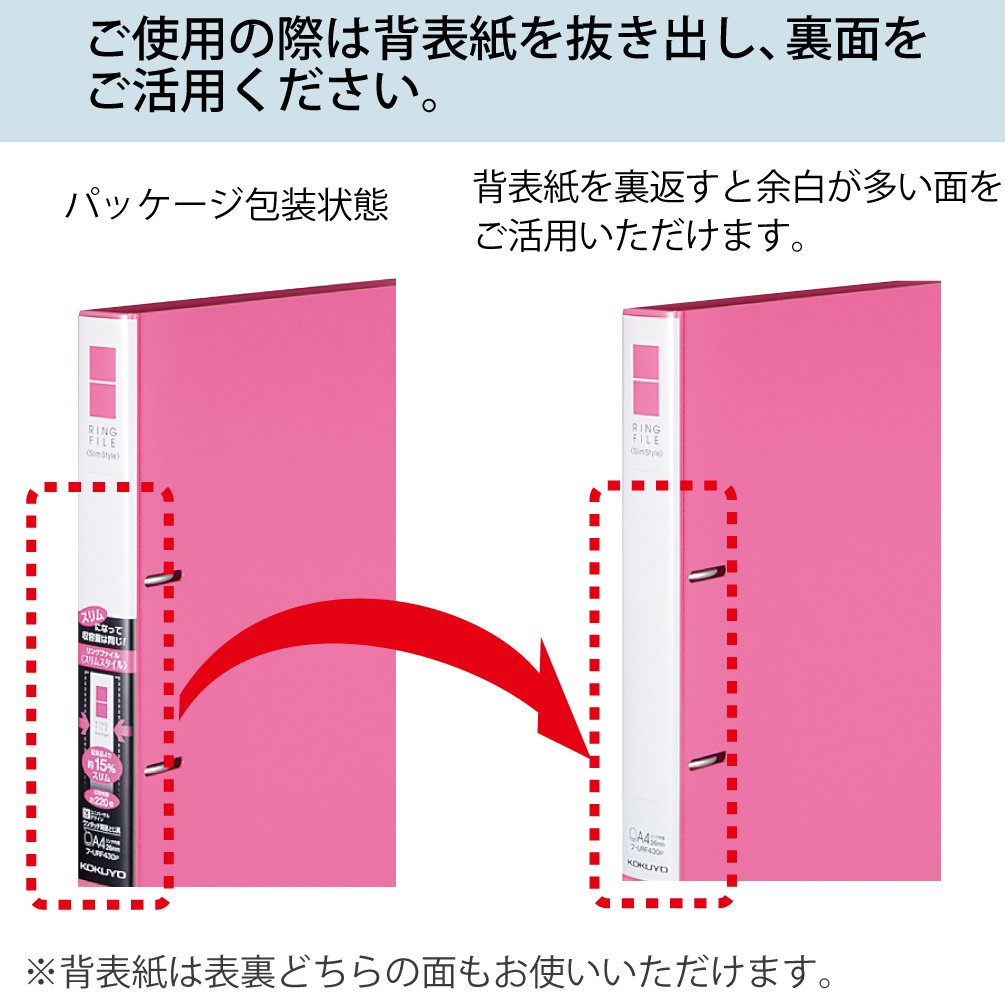 楽天市場】コクヨ コクヨ リングファイル スリムスタイル A4S 180枚収容 フ-URF420R 赤(1コ入) | 価格比較 - 商品価格ナビ