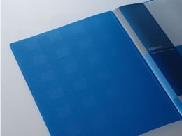 コクヨ クリヤーブックGlassele固定式 A4 20枚 ラ-GL20B