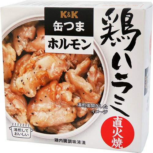 楽天市場】国分グループ本社 K＆K 缶つま 鶏ハラミ 直火焼 50g | 価格