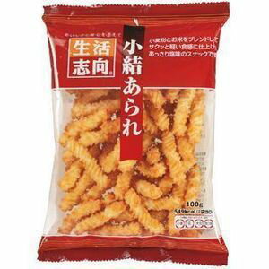 C. あられ様　おまとめご購入分です。 楽天市場】三菱食品 生活志向 小結あられ 100g | 価格比較
