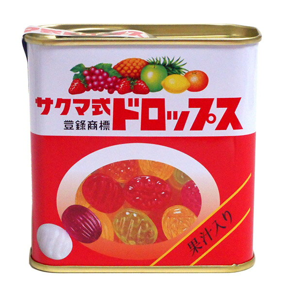 楽天市場】サクマ製菓 サクマ製菓 S15 缶 ドロップス 80g | 価格比較