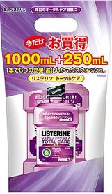 楽天市場 ジョンソン エンド ジョンソン 薬用リステリン トータルケア 増量セット 1l 250ml 価格比較 商品価格ナビ