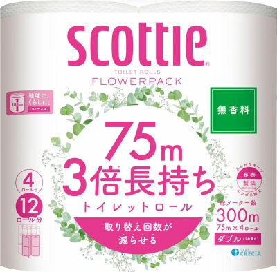 楽天市場】日本製紙クレシア スコッティ フラワーパック 1.5倍長持ち8