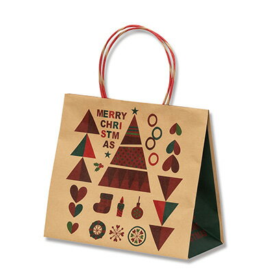 楽天市場 シモジマ Heiko クリスマス手提げ紙袋 スムースバッグ 24 11 価格比較 商品価格ナビ