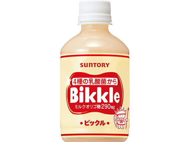 市場 個人様購入可能 取寄 サントリー ビックル フルーツオレ 280ml ペット Bikkle