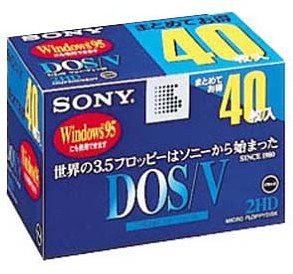 SONY 3.5インチ 2HD フロッピーディスク 40枚 40MF2HDGEDV