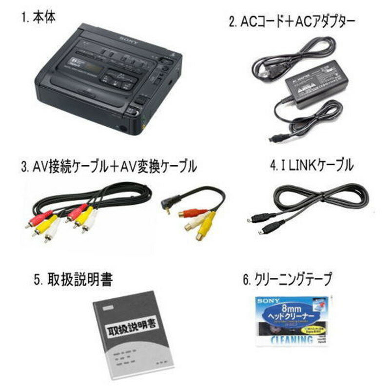 楽天市場】ソニーグループ SONY ビデオカセットレコーダー GV-D200 