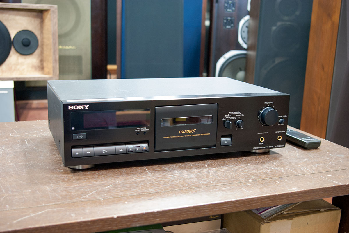 SONY TCS-470(B) ステレオカセットレコーダー+