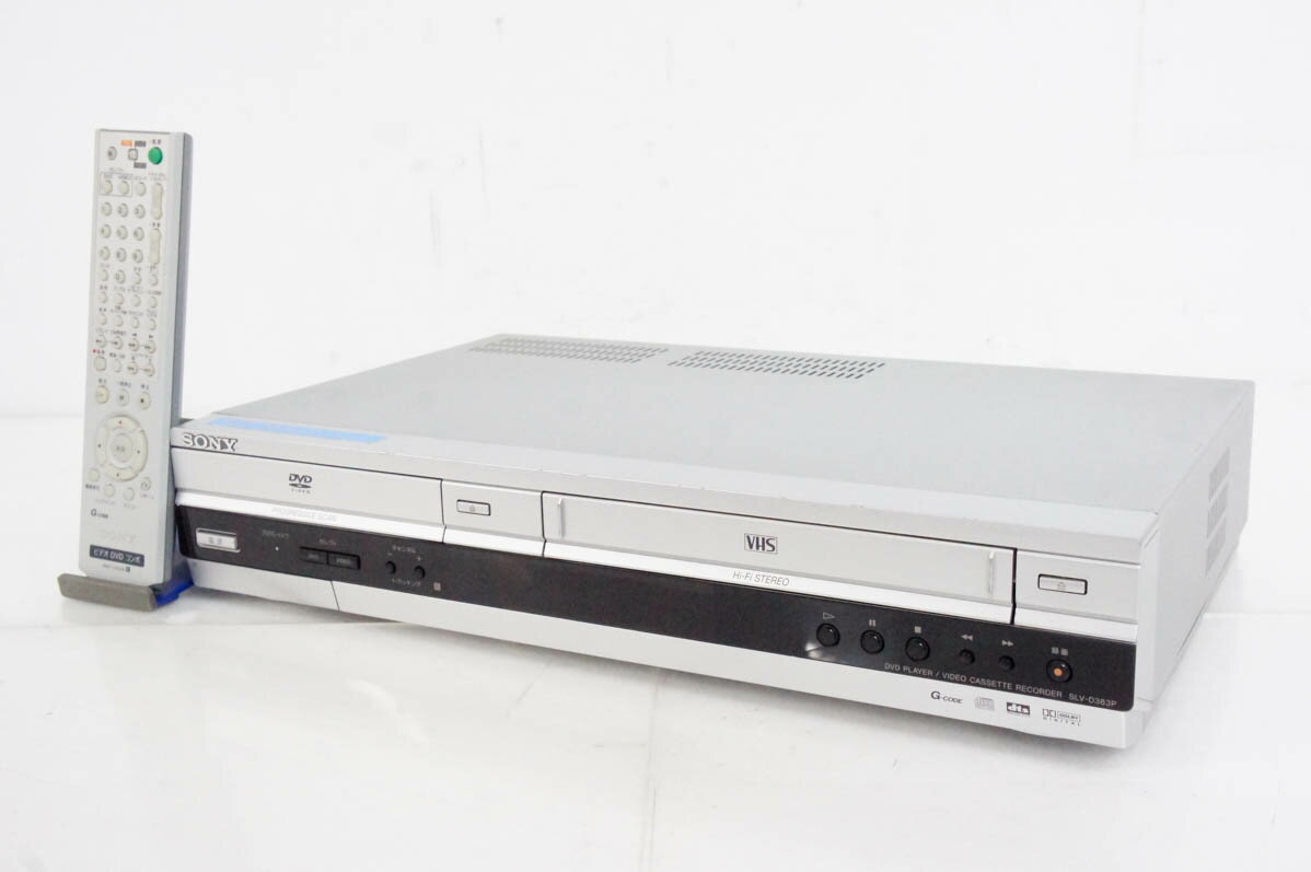 SONY - SONY DVD/VHS一体型 SLV-D373P ビデオデッキの+