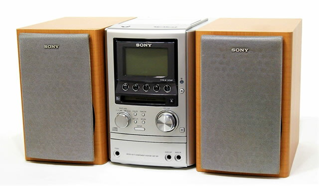 楽天市場】ソニーグループ SONY MD搭載オールインワンコンポ CMT-M3(S