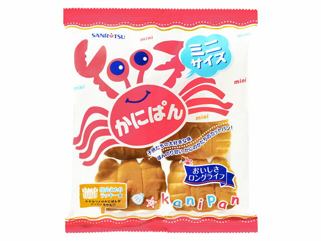 楽天市場】三立製菓 三立製菓 ミニかにぱん 90g | 価格比較 - 商品価格ナビ