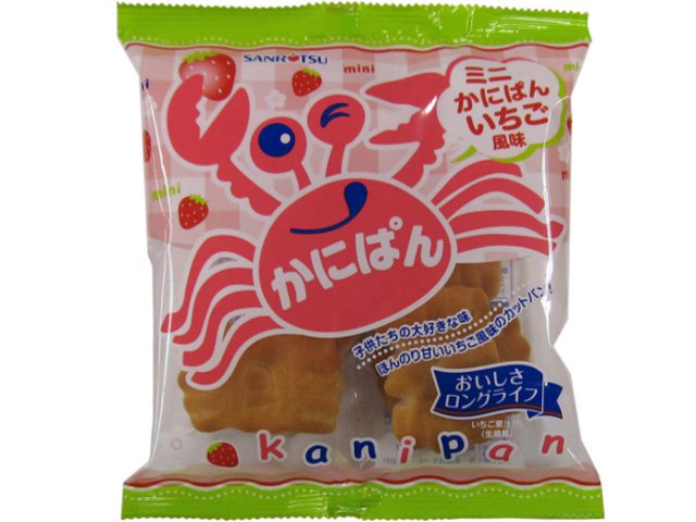 かにぱん♪ 楽天市場】【公式ストア】 ミニかにぱん 1袋80g×24セット