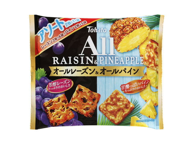 ファミリーサイズオールアソート パイン＆レーズン 東ハト