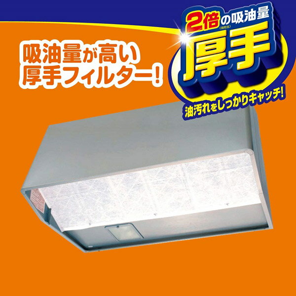 フィルたん パッと貼るだけスーパー 深型用フィルター 90cm 2枚