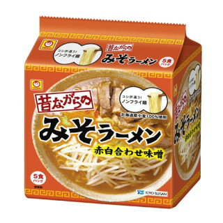 楽天市場】東洋水産 マルちゃん 昔ながらのみそラーメン(5食入