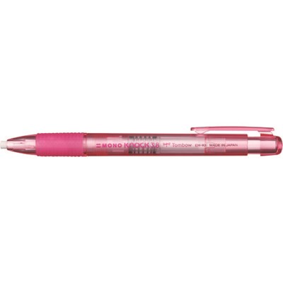 楽天市場 トンボ鉛筆 トンボ 消しゴム モノ ノック3 8 透明ピンク 価格比較 商品価格ナビ