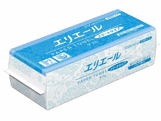 【楽天市場】大王製紙 エリエール ペーパータオル スマートタイプ ダブル (小判) 200枚 | 価格比較 - 商品価格ナビ