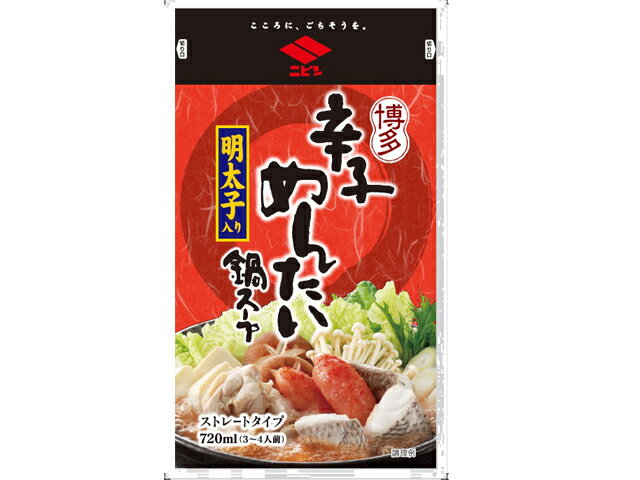 楽天市場】ニビシ醤油 ニビシ 博多 辛子めんたい鍋スープ 720ml | 価格比較 - 商品価格ナビ