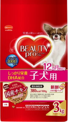 【楽天市場】日本ペットフード ビューティープロ ドッグ 2ヵ月から12ヵ月までの子犬用(500g*6袋入) 価格