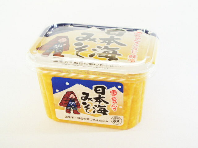 楽天市場】日本海味噌醤油 日本海 雪ちゃん カップ 500g | 価格比較 - 商品価格ナビ