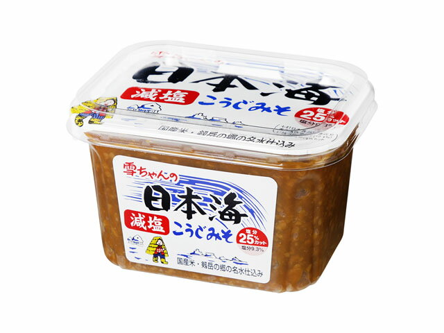 楽天市場】日本海味噌醤油 日本海味噌醤油 雪ちゃん 減塩こうじみそ 500g | 価格比較 - 商品価格ナビ