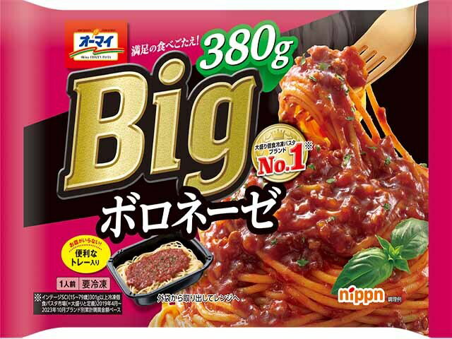 楽天市場】ニップン オーマイ Big 超にんにくペペロンチーノ 340g | 価格比較 - 商品価格ナビ