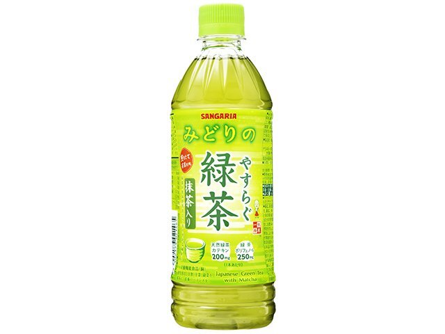 楽天市場 日本サンガリアベバレッジカンパニー サンガリア やすらぐ抹茶入り緑茶 500ml 価格比較 商品価格ナビ
