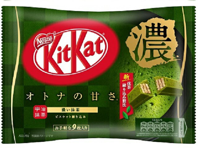 楽天市場 ネスレ日本 ネスレ日本 ９枚 キットカット ミニ オトナの甘さ 濃い抹茶 価格比較 商品価格ナビ