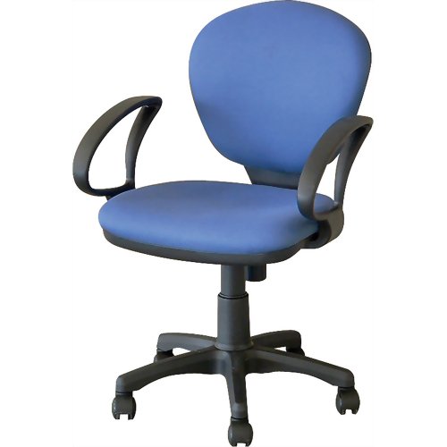 楽天市場】ナカバヤシ ナカバヤシ OAチェア ブルー CGN-201-B(1コ入 ...
