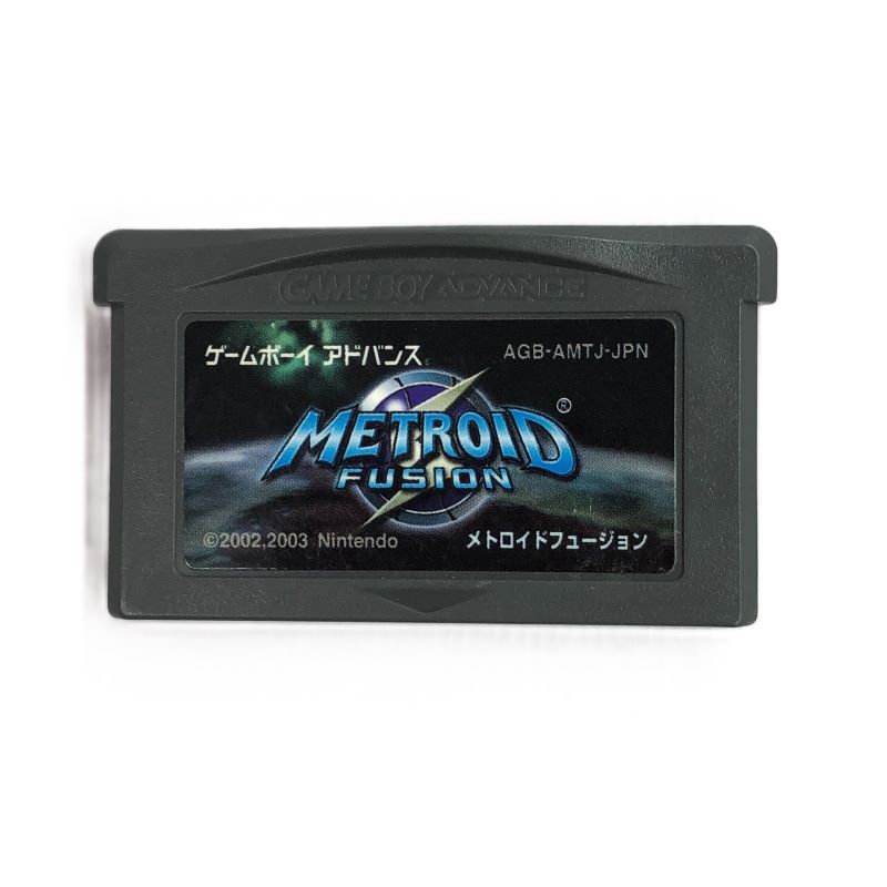 メトロイドフュージョンGBA メトロイドフュージョン ゲームボーイアドバンス GBA ソフト