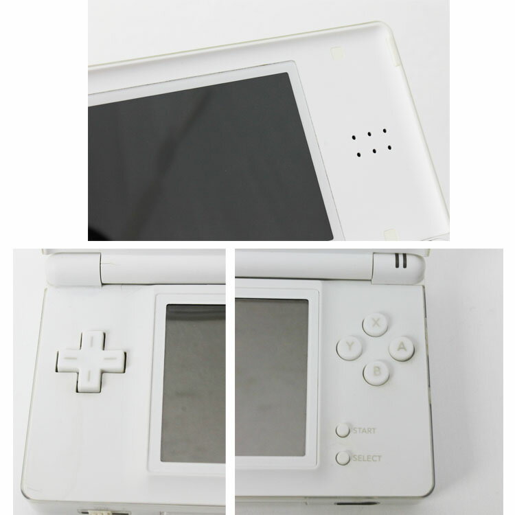 美品 任天堂 ニンテンドー DS Lite クリスタルホワイト 本体 付属品