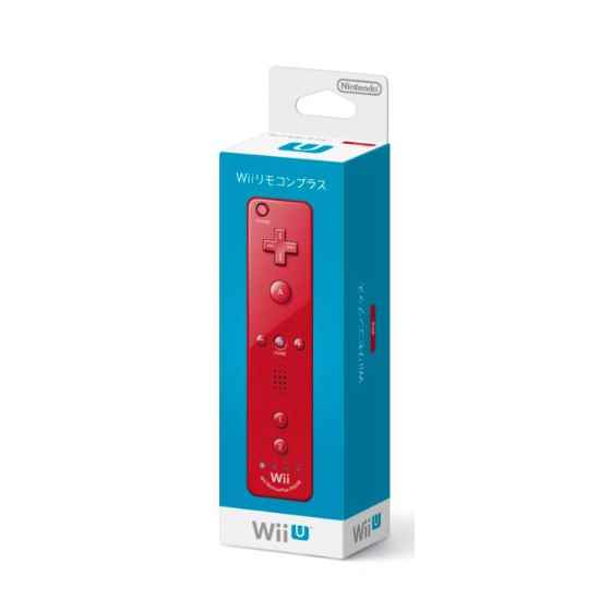 Nintendo Wii リモコンプラス 赤