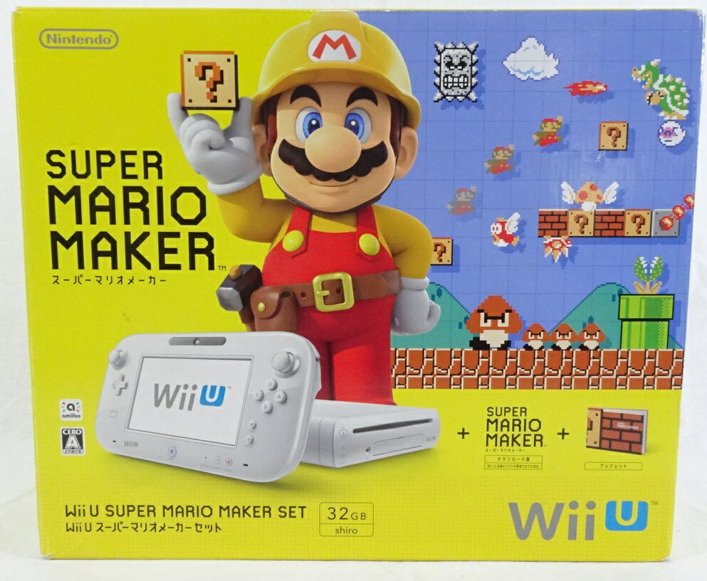 楽天市場】任天堂 Wii U スーパーマリオメーカー セット/Wii U