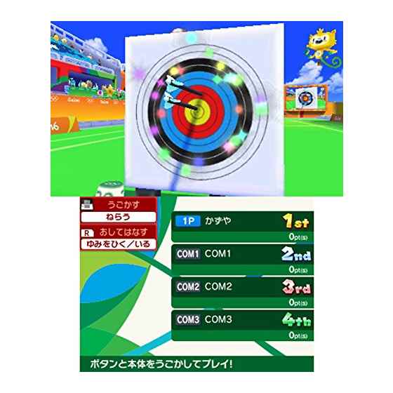 マリオ＆ソニック AT リオオリンピックTM/3DS/CTRPBGXJ/A 全年齢対象